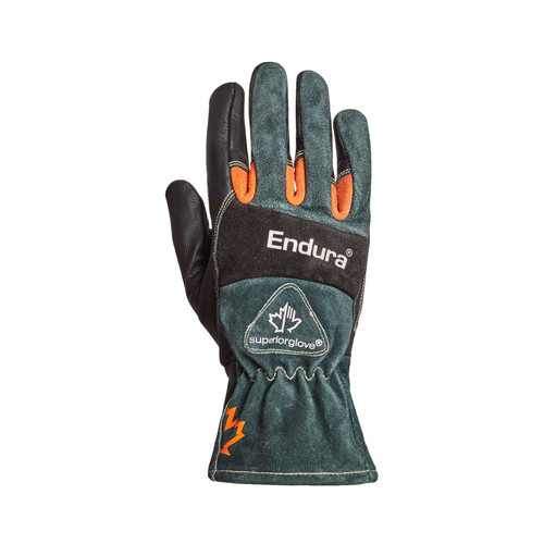 Endura® Heat Resistant TIG Reinforced Palm Lined Goatskin Welding Gloves with 2" Cuffs (398GLBB)—Superior Glove™