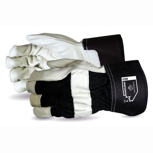 Endura® Unlined Version Cowgrain Fitters Gloves (Pack of 12) (76BU)—Superior Glove™