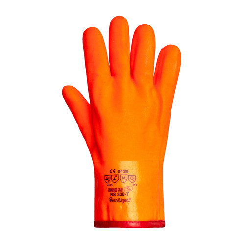 North Sea™ Chemical Resistant Triple Foam Lined 12" Winter PVC Gloves (Pack of 12) (NS330)—Superior Glove™