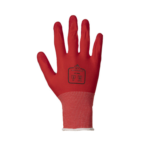 Dexterity® Non-Marring Silicone Palm Coated Nylon Gloves (Pack of 12) (S13NSI)—Superior Glove™