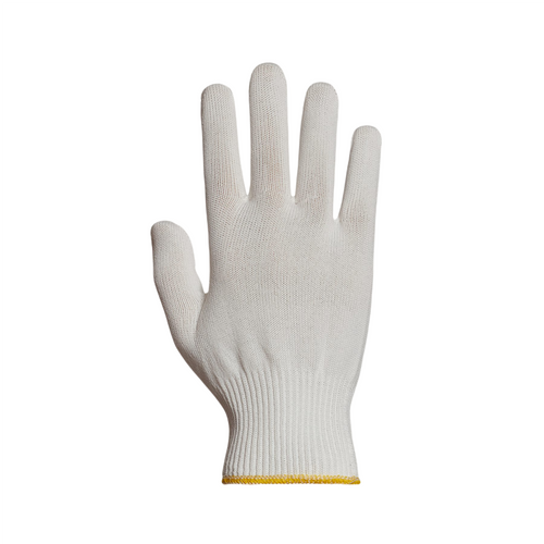 Sure Knit™ Low-lint Nylon String-knit Polyester Painters Gloves with 3" Knitwrist (Pack of 12) (S13TN3K)—Superior Glove™