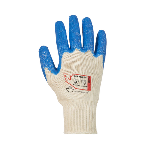 Dexterity® 7-Gauge Cotton-knit Nitrile Palm Coated Gloves (Pack of 12) (S7NT)—Superior Glove™
