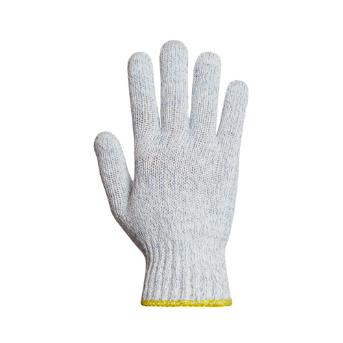 Sure Knit™ Heavy Weight Polyester Knit Nylon Gloves in Speckled Blue (Pack of 12) (SNF)—Superior Glove™