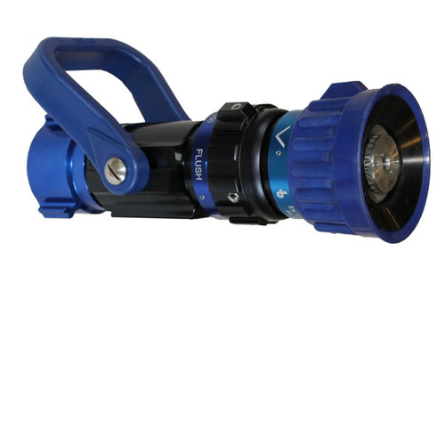 C&S Supply 75 - 150 GPM 1.5" Blue Devil Select Gallonage Nozzle without Pistol Grip | BD7515NPG