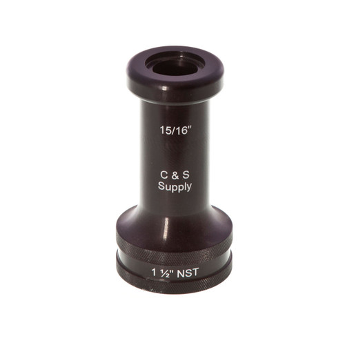 C&S Supply 1.5" Straight Bore Nozzle with 15/16" Outlet | STBR-15/16