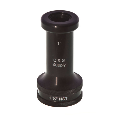 C&S Supply 1.5" Straight Bore Nozzle with 1" Outlet | STBR-1