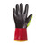 Chemstop™ Chemical Resistant with Cut & Impact Protection Full Nitrile Coated Hi-Viz PVC Gloves (S15KGVNFVB)—Superior Glove™