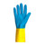 Chemstop™ Chemical Resistant Flock Lined 12" Neoprene Over Latex Gloves (Pack of 12) (NL3030)—Superior Glove™