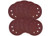 Benner Nawman SDR7 Series 80 grit 7" Round Vacuum Sanding Disks for Drywall Sanders - Pack of 10 | SDR7-80/10