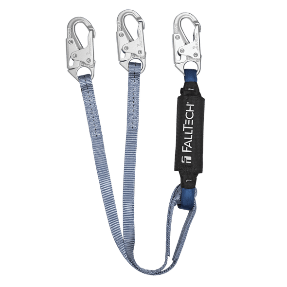 FallTech 4' SAL Y-Legs; ViewPack with Snap Hooks