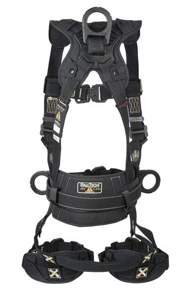 FallTech FT-Arc Nomex FBH 3D+FD Construction Climbing, QC Legs and Chest, Dielectric, Back View FallTech FT-Arc Nomex FBH 3D+FD Construction Climbing, QC Legs and Chest, Dielectric, Back View