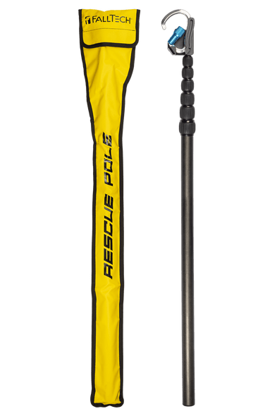 FallTech Adjustable-reach Carbon Fiber Rescue Pole with Carabiner