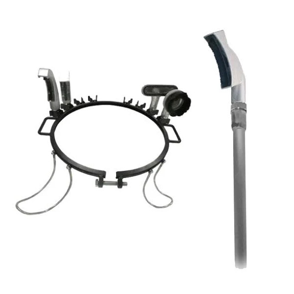 HafcoVac Overhead Extention Kit (13.5 Foot) w/ Jack Tool Holder (30 Gallon)