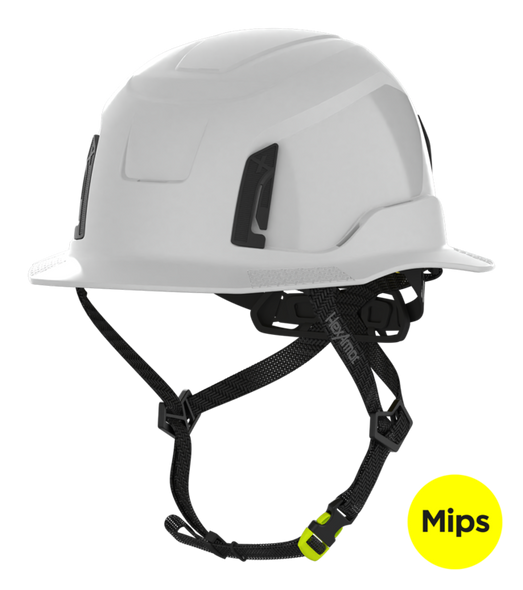 HexArmor Ceros XT400E Full Brim Non-Vented Safety Helmet with MIPS - Type 2 Class E