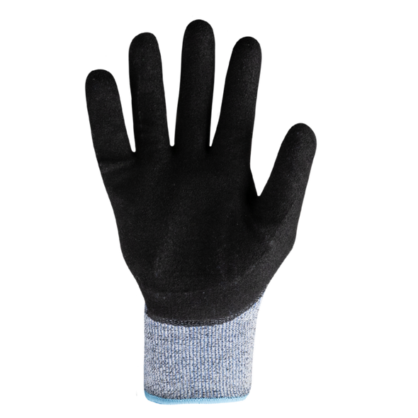 HexArmor 9000 Series HPPE Fiberglass shell with Sandy nitrile palm dip