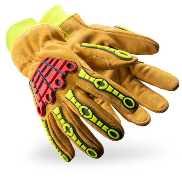 HexArmor Chrome Series Arctic, IronHide Leather, HA607P2, with Impact