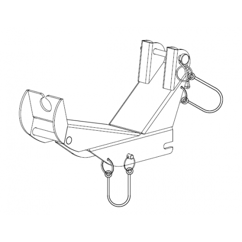 Pelsue Standard SRL - 25' Stainless Steel Cable + MB-FSB Bracket, MB-FSB Bracket 