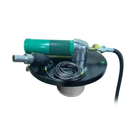 Explosion Proof Vacuum Head ONLY - 85 CFM Required; 1.5" Hose Connection W/HEPA Filter