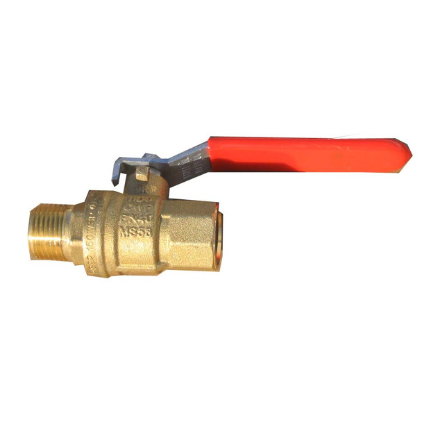 Hafcovac: NPT (M/F) Brass Ball Valve (1/2 in.): HV-7043