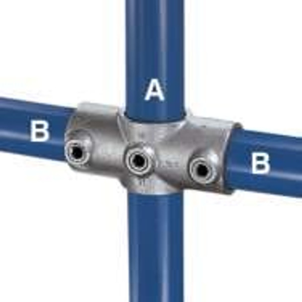 Kee Safety 26-7: Kee Klamp Two Socket Cross, 1.25" Dia.