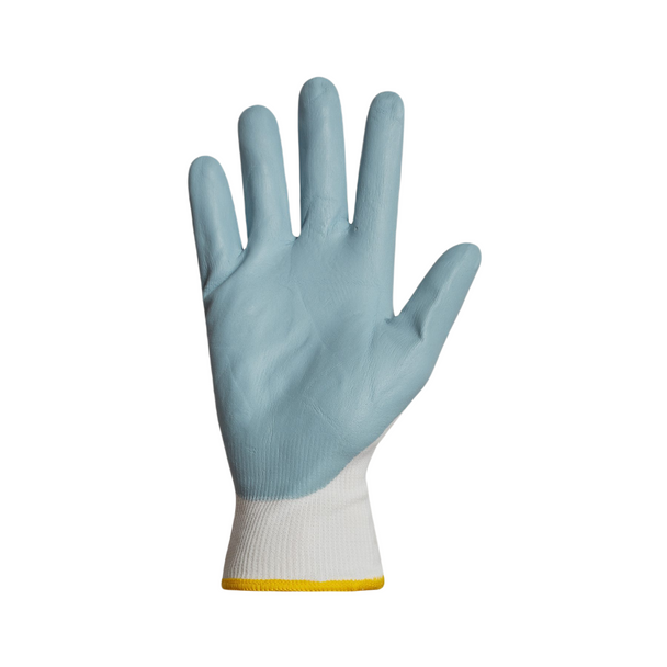Dexterity® Grey Foam Nitrile Palm Coated Nylon Gloves (Pack of 12) (S13FNT)—Superior Glove™
