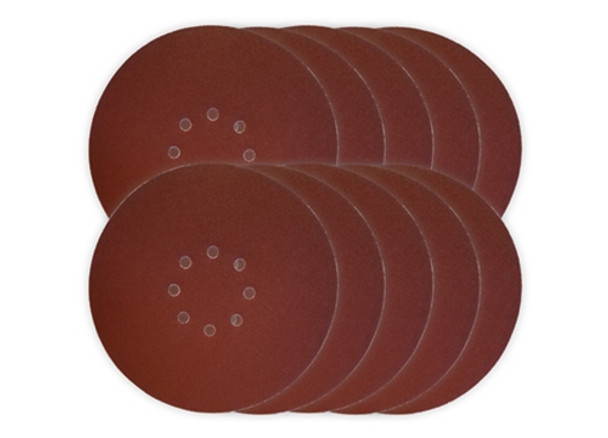 Benner Nawman SDR9 Series 240 grit 9" Round Vacuum Sanding Disks for Drywall Sanders - Pack of 10 | SDR9-240/10