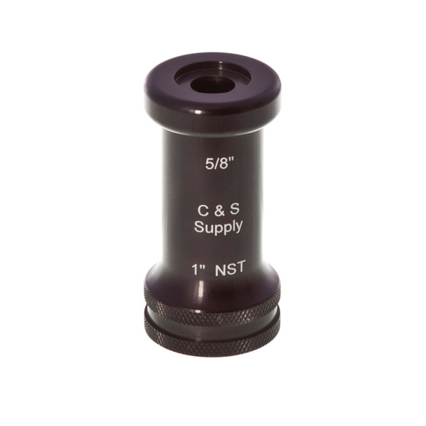 C&S Supply 1" Straight Bore Nozzle with 5/16" Outlet | 1STBR-5/16