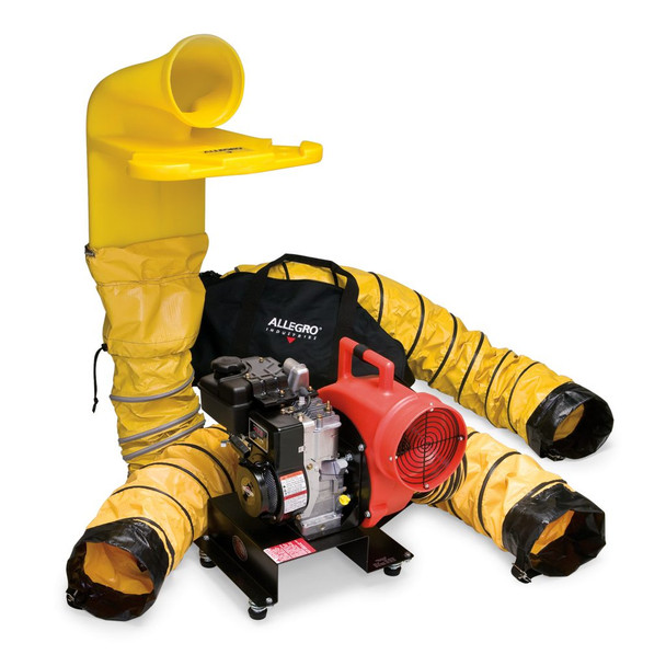 Allegro 8" Gas Blower System with 8" MVP (9505 Blower) | 9520-05M