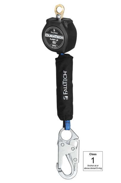6' DuraTech® Mini Class 1 Personal SRL-P with Steel Snap Hook