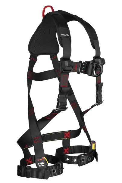 FT-Iron™ 2D Climbing Non-Belted Full Body Harness, Tongue Buckle Leg Adjustments - XS