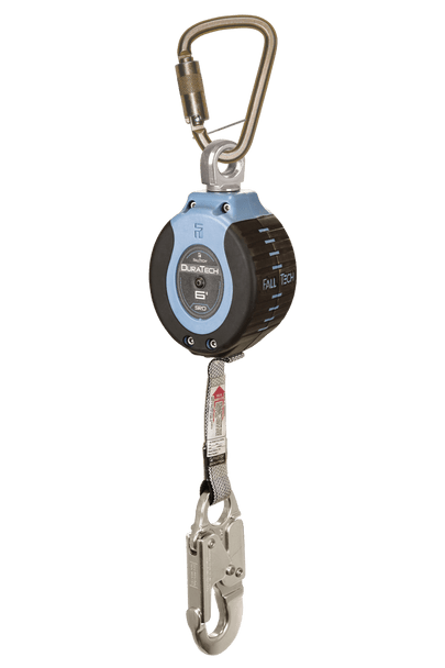 FallTech 6' DuraTech® Personal SRL with Aluminum Snap Hook and Steel Dorsal Connecting Carabiner
