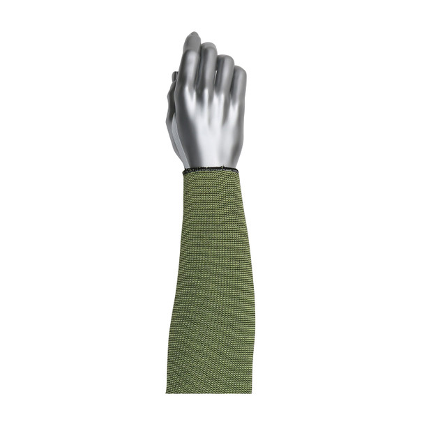 PIP Kut Gard® Single-Ply ACP/DuPont™ Kevlar®/Pritex™ Blended Sleeve 15-21KVBK-ET, Antimicrobial Fibers, Smart-Fit®, Elastic Thumb, Case of 144
