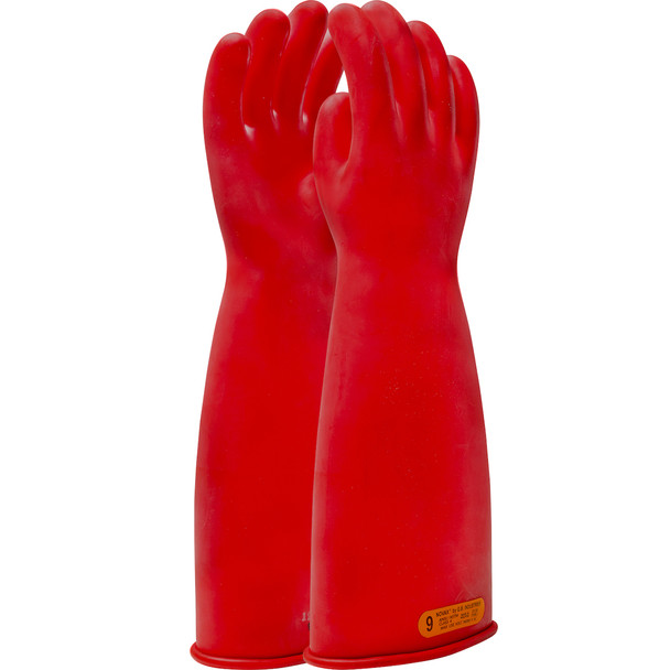PIP NOVAX® Class 4 Rubber Insulating Gloves 153-4-18, Straight Cuff, 18'', Pair