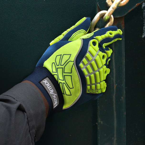 HexArmor 4027 Chrome Series with TPX palm and Impact