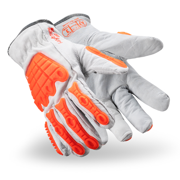 HexArmor A6 Goatskin Leather with Padded Palm, Oilguard and Impact