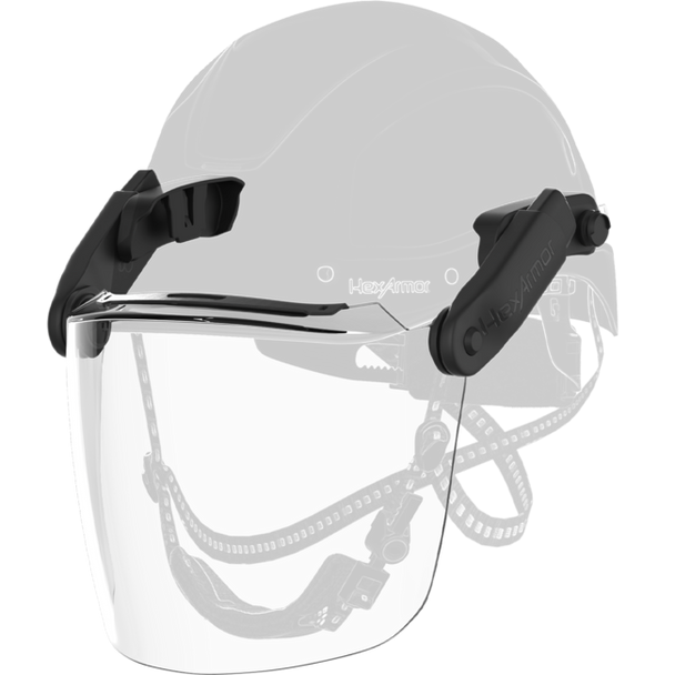 HexArmor XA Magnetic Face Shield with Adapter Set