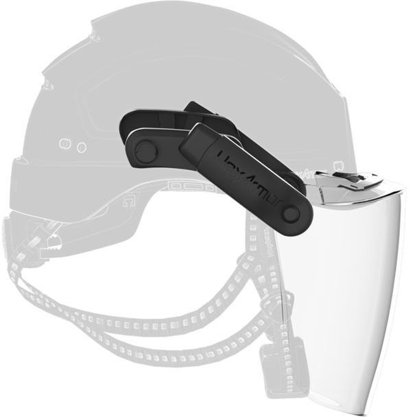 HexArmor XA Magnetic Face Shield with Adapter Set