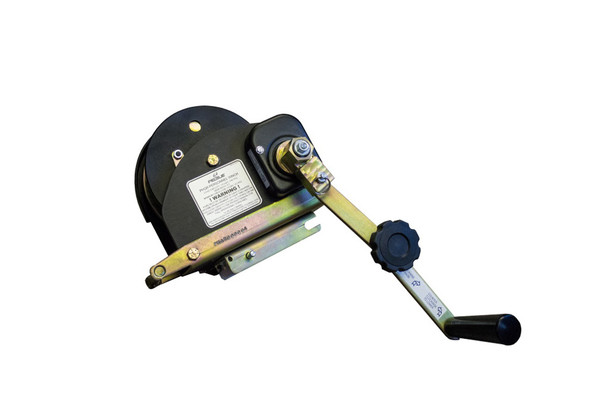 Pelsue Quick Rescue Hoist - 45' Technora Rope, ANSI Swivel Snap Hook, Reverse Rotation