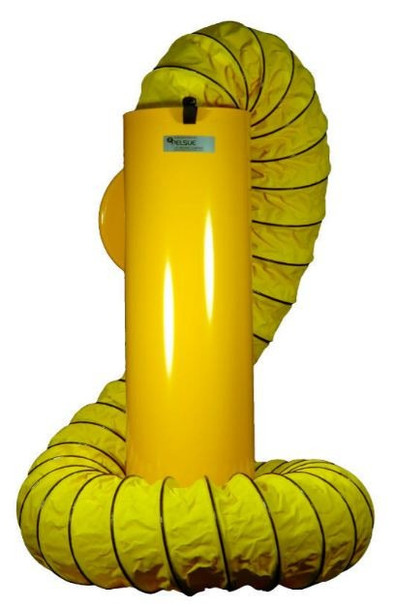 Pelsue 2015HRT Standard Blower Hose (15') + 3025A Metal Canister with Lid, 3025A Metal Canister with Lid