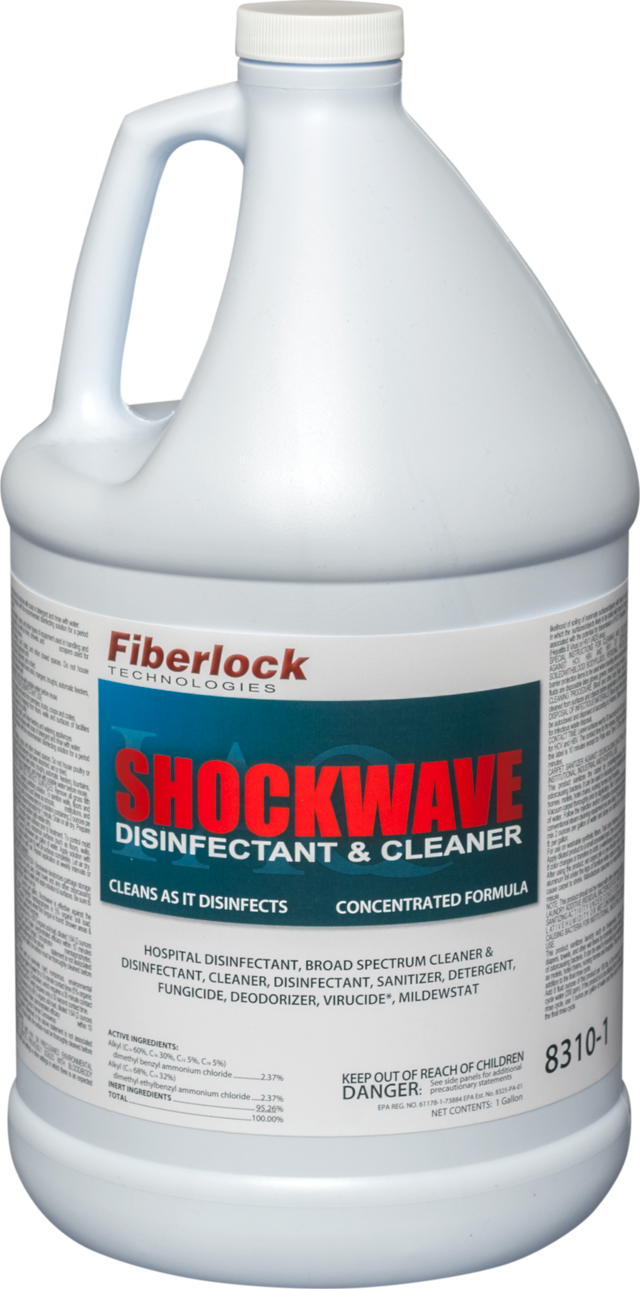 Fiberlock Shockwave Mold Killer, Disinfectant, & Cleaner [8310] Shop Now