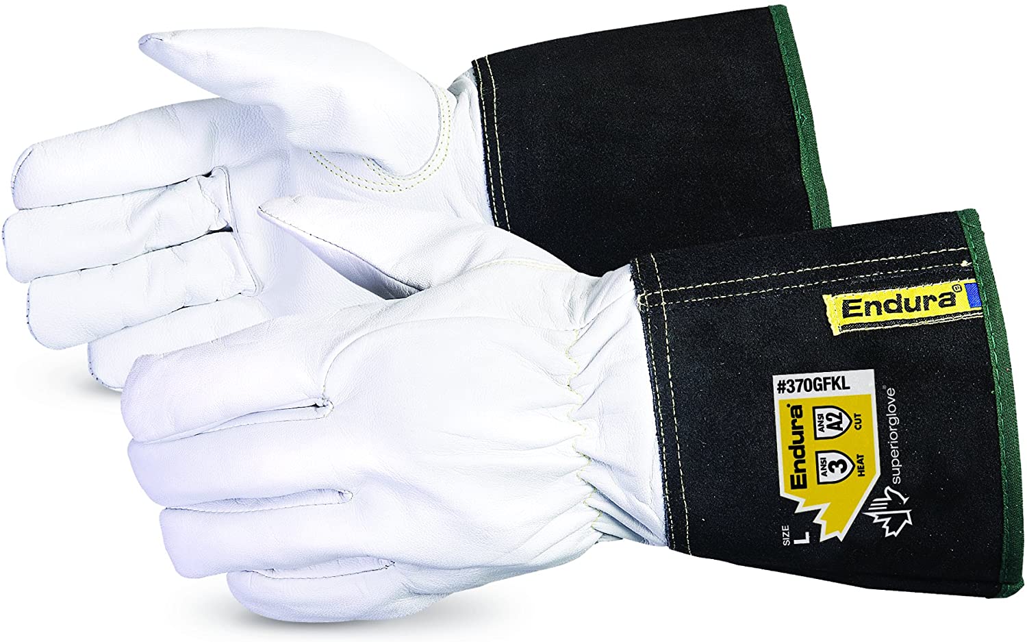 370GFKL Kevlar Lined Goatskin Superior Gloves | Endura Leather Gloves