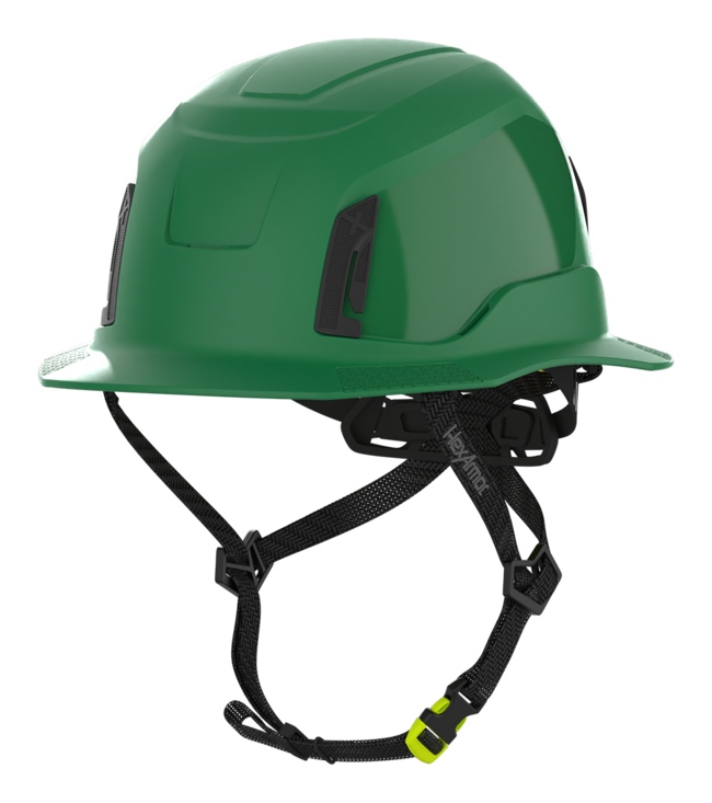 HexArmor Ceros XT400E Full Brim Non-Vented Safety Helmet - Type 2
