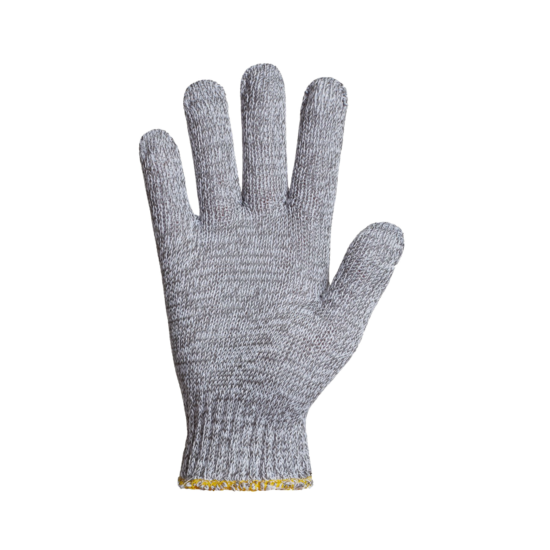 Super-Fit™ Grey Knit Thermal Work Gloves with Natural Rubber Coated Palm -  Medium