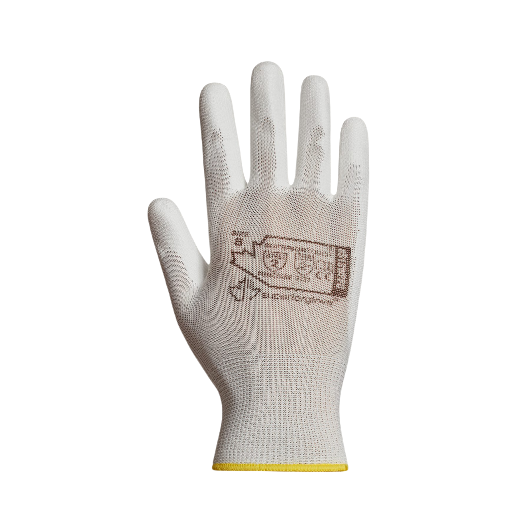 Superior Touch Polyurethane Palm Coated Work Gloves 11 XL 1 Pair S13FGPU  Black