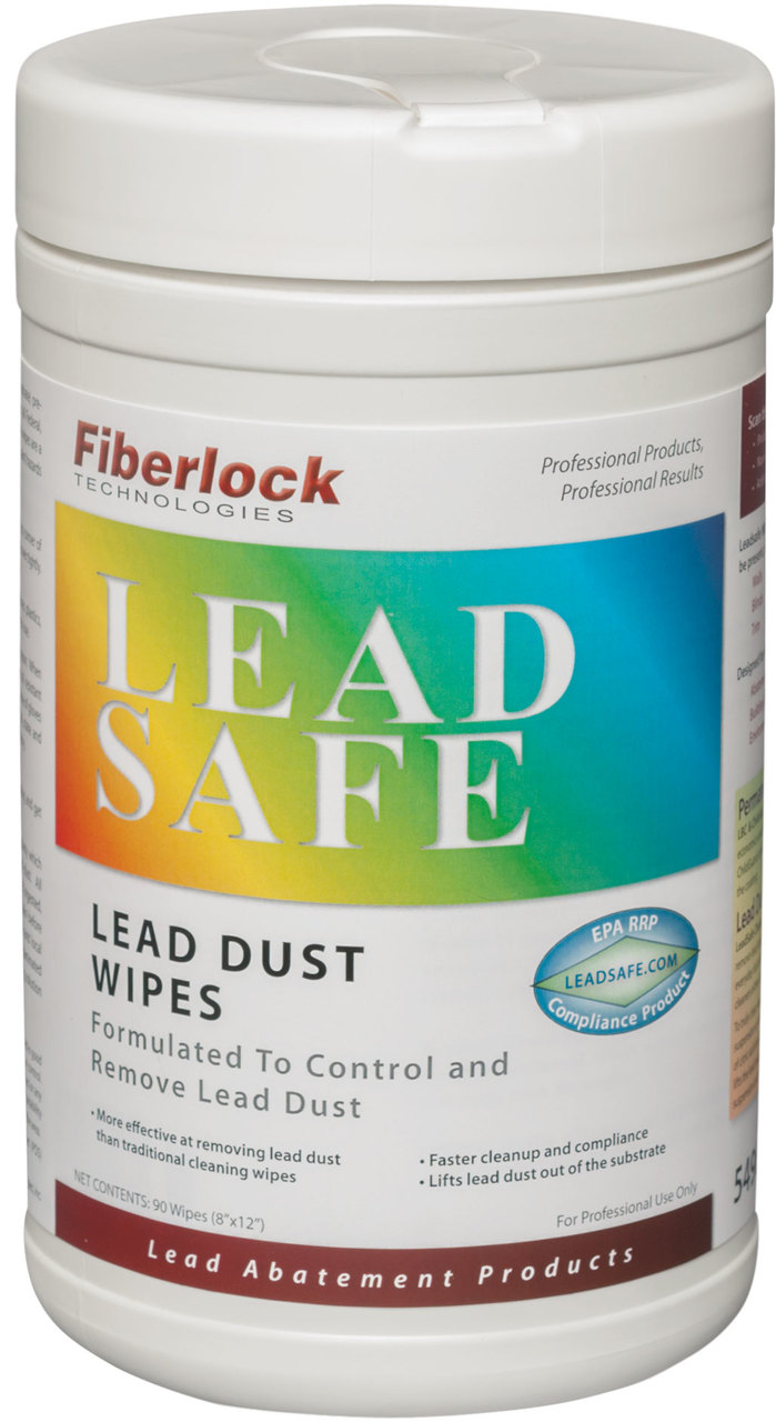 Fiberlock Lead Safe Dust Wipes (TSP)