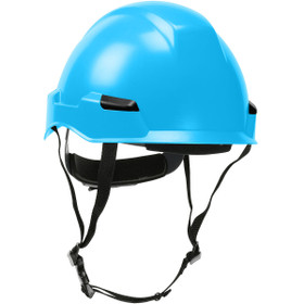 Dynamic Rocky Industrial Climbing Helmet – ANSI Type II, Electrical Class E, Polycarbonate/ABS Shell With Ratchet Adjustment (Yellow)