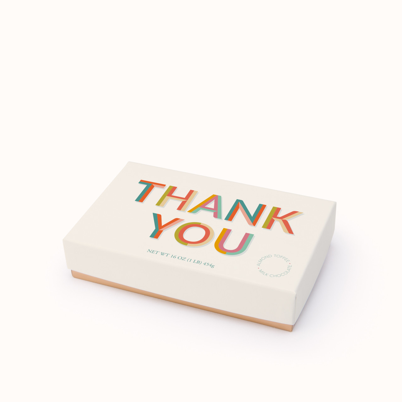 Thank You 1 lb Traditional Almond Toffee