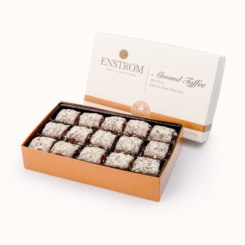 Almond Toffee Petites Open Box