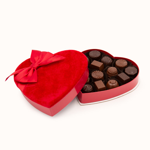 Roses are Red Chocolate Assortment Open Box