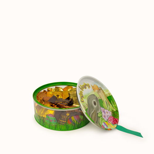 Easter Blessings Tin Lid Open